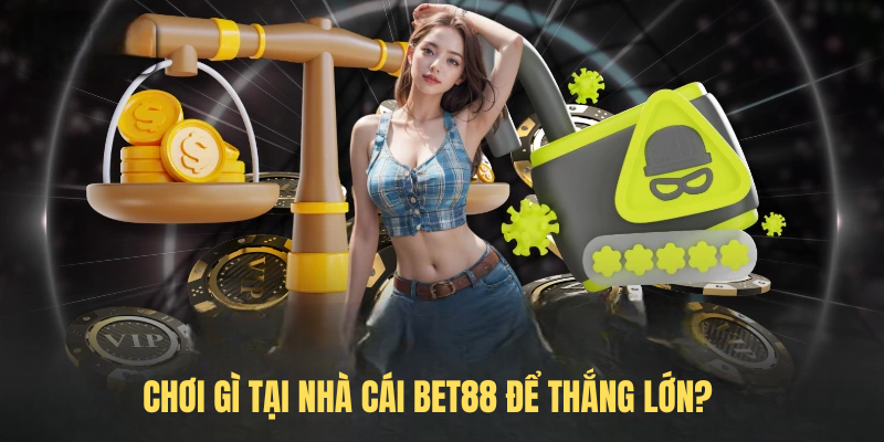 Chơi gì tại nhà cái BET88 để thắng lớn?