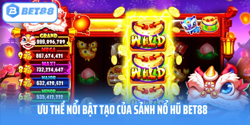 Nổ Hũ BET88 – Bùng Nổ May Mắn, Rinh Thưởng Cực Khủng